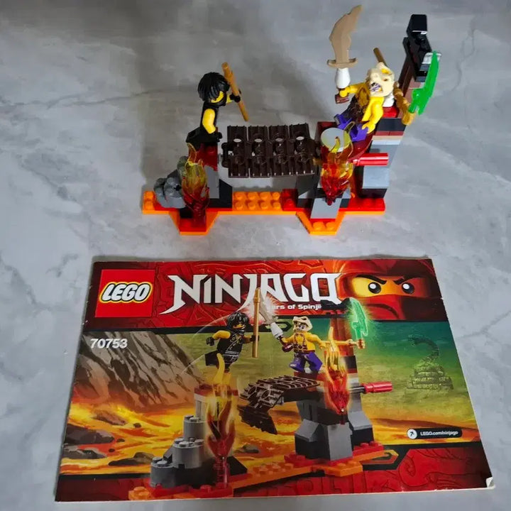 [BUNJANG] LEGO Ninjago Jungle Trap, Lava Falls, Jay&