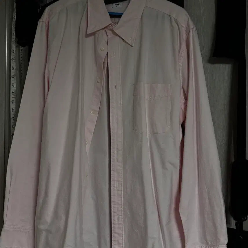 [BUNJANG] Uniqlo Oxford Shirt Pink XL / 유니클로 옥스퍼드 핑크 xl