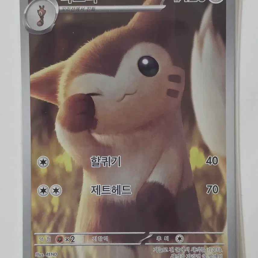 [SOLD OUT] 포켓몬 카드 다꼬리 ar 110/100