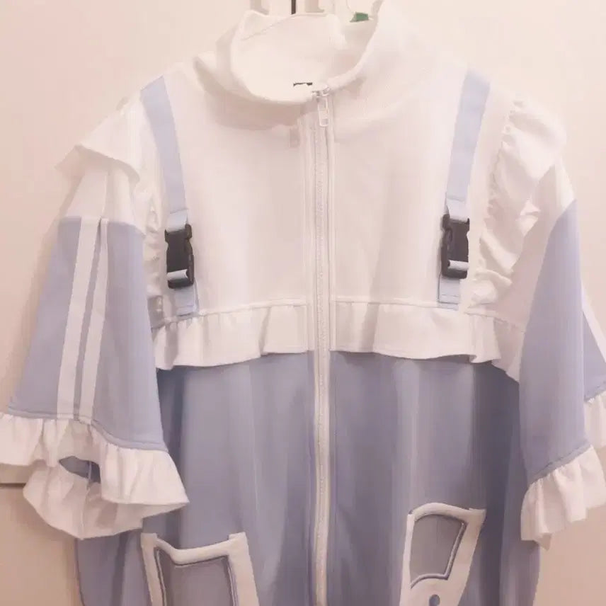 [BUNJANG] ACDC RAG Game Over Frill Short Sleeve Jersey / acdc rag 게임 오버 프릴 반팔 져지 서브컬쳐 섭컬