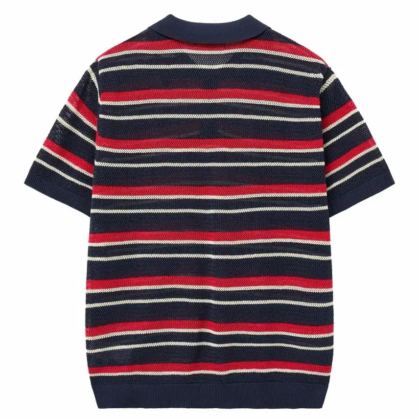 [BUNJANG] Ellude PK Half Knit Silket Cotton T-Shirt / 엘무드 PK 하프 니트 반팔 실켓코튼 새상품 선착순 세일(가격내림)
