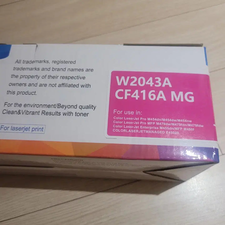 [BUNJANG] HP Premium Remanufactured Toner W2043A/W2040A Red / HP 프리미엄 재생토너 W2043A w2040A 빨강