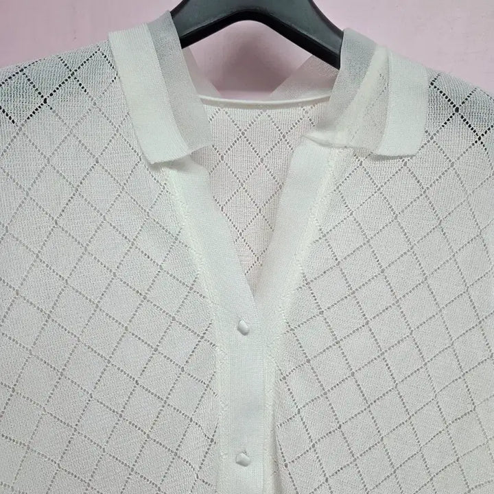[BUNJANG] Sisley Summer Knit Top Ivory Size 55-66 / 시슬리 여름 니트티 55-66