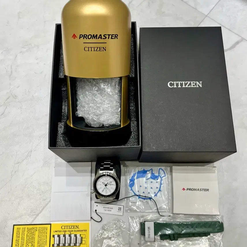 [BUNJANG] Citizen Limited Edition Fugu NY0168-64A Watch / 시티즌 복어 한정판 NY0168-64A