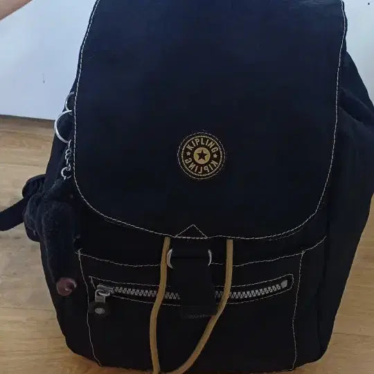 [BUNJANG] Kipling Honeybee Backpack Black / 키플링 하니비백팩