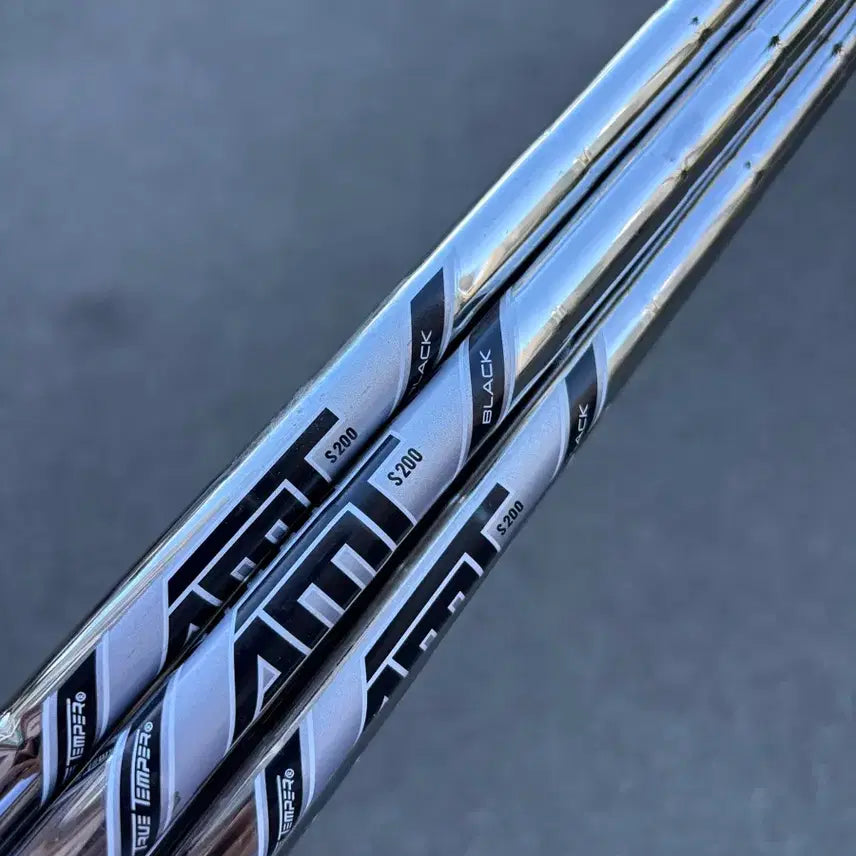 [BUNJANG] True Temper AMT Dynamic Gold S200 Black Iron Shafts (5-PW, 4-iron 950S) / 골프 아이언샤프트 AMT다골s200 블랙 5-P (4번 950s)