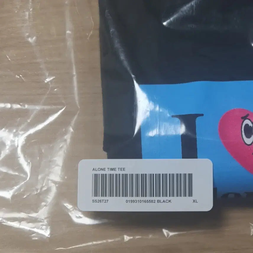 [BUNJANG] Supreme 2026 SS Alone Time T-Shirt Black XL / 슈프림 26SS 얼론 타임 티셔츠 블랙 XL 새상품