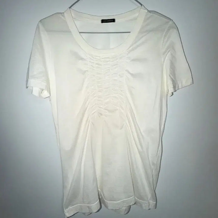 [BUNJANG] C.P. Company Gather Shirring Short Sleeve T-Shirt / C.P.Company 게더 셔링 반팔 티셔츠