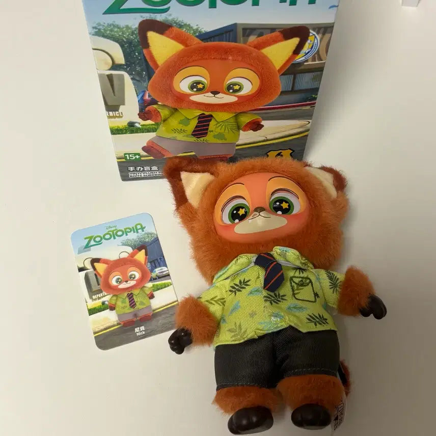 [BUNJANG] Miniso Zootopia Nick Wilde Plush / 미니소 주토피아 닉 와일드 인형