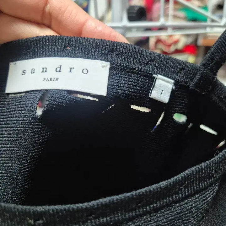 [BUNJANG] Sandro Knit Top / 산드로 니트탑
