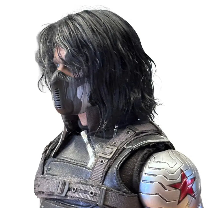 [BUNJANG] Hot Toys Winter Soldier Bucky Barnes Custom Sculpted Hair Figure / 핫토이 작가작커스텀 윈터솔져 버키