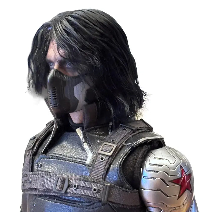 [BUNJANG] Hot Toys Winter Soldier Bucky Barnes Custom Sculpted Hair Figure / 핫토이 작가작커스텀 윈터솔져 버키