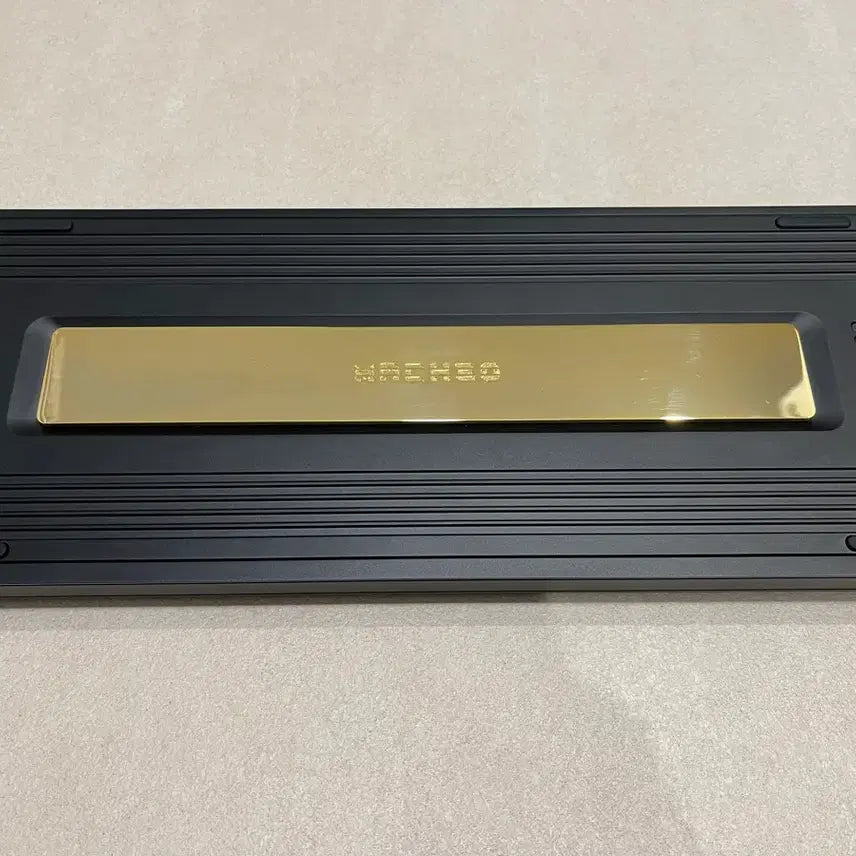 [BUNJANG] Mach80 Custom Keyboard Aluminum Plate Brass PVD Weight / Mach80 커스텀 키보드