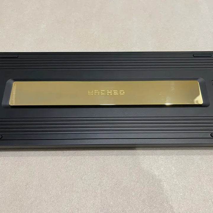 [BUNJANG] Mach80 Custom Keyboard Aluminum Plate Brass PVD Weight / Mach80 커스텀 키보드