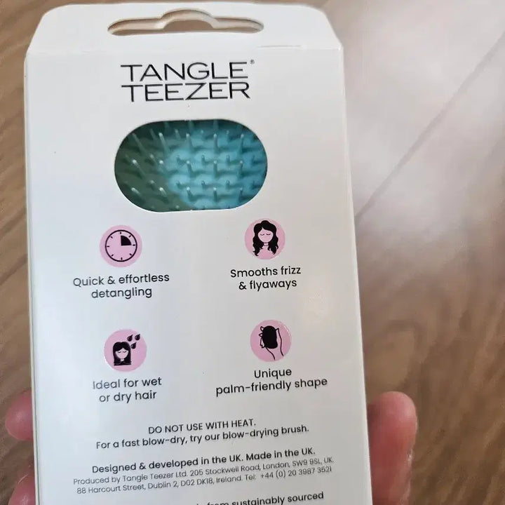 [BUNJANG] Tangle Teezer Detangling Mini Hairbrush Mint / 탱글티저 디탱글링 미니 헤어브러쉬 민트 (새상품)