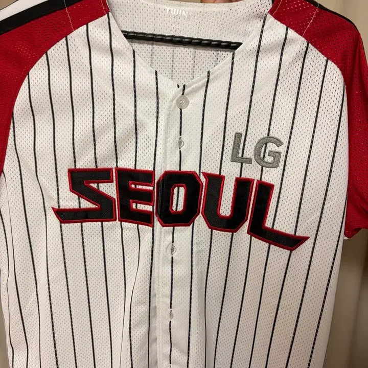 [BUNJANG] LG Twins Hong Chang-ki Baseball Jersey Size 95 / LG 홍창기 유니폼 95