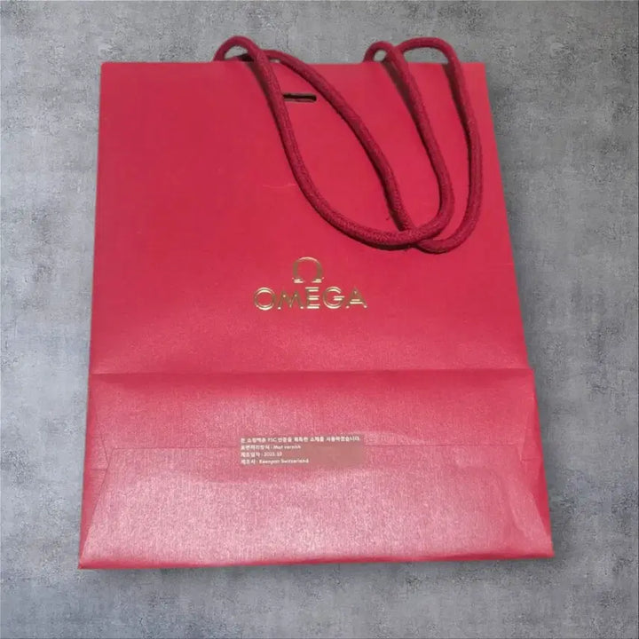 [BUNJANG] Omega Shopping Bag 22*28*9 / 오메가 쇼핑백 22*28 *9