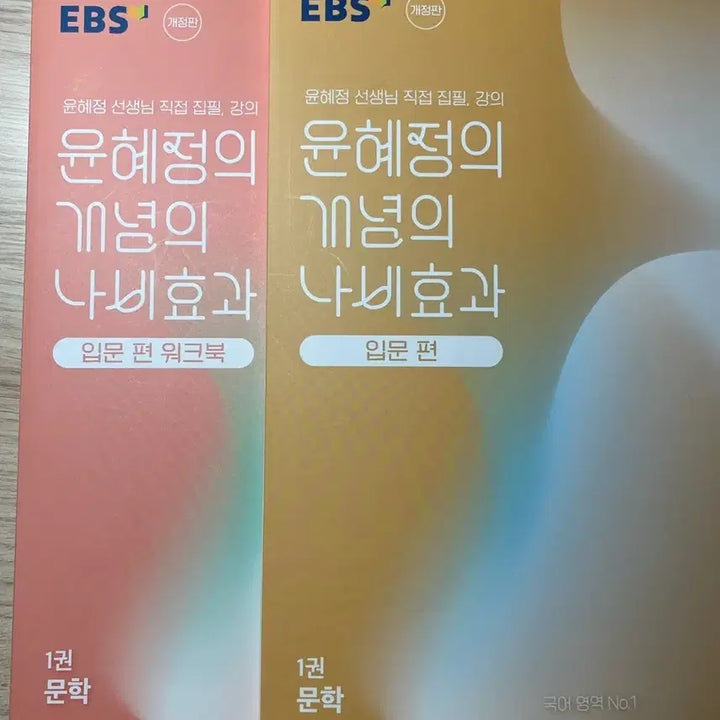 [BUNJANG] Yoon Hye-jung Concept NabihyoGwa Volume 1: Introduction to Literature Workbook / 윤혜정 개념의 나비효과 1권 문학 입문편 워크북
