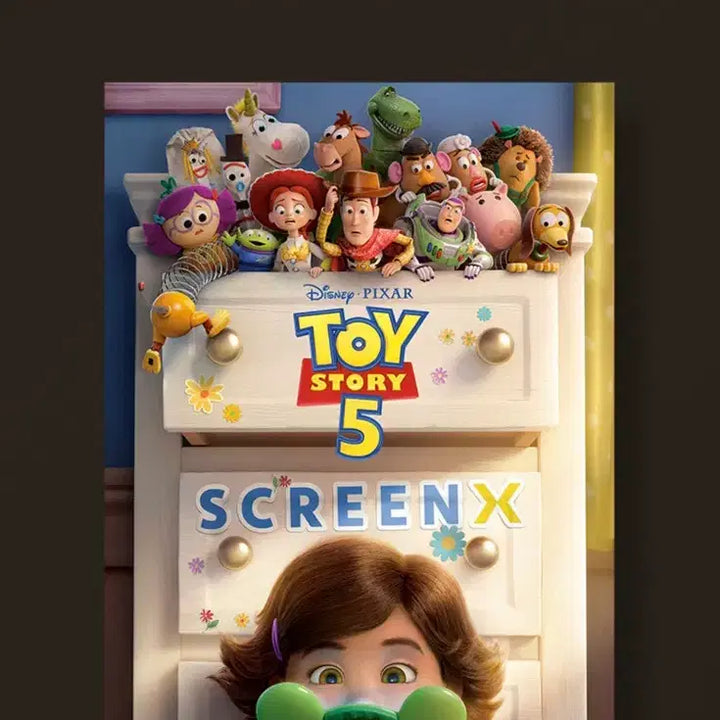 [BUNJANG] Toy Story 5 ScreenX Poster (A3) - Sealed New Product / (최저가/미개봉새상품)토이스토리5 스크린엑스 포스터(A3)