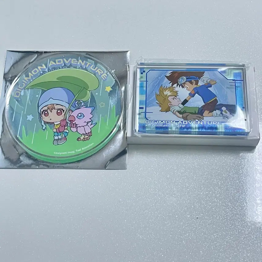 [BUNJANG] Digimon Animate Cafe Acrylic Coaster Sora, Acrylic Block Tai &amp; Matt Set / 디지몬 애니메이트카페 아크릴블록 태일 매튜 아크릴 코스터 소라 일괄