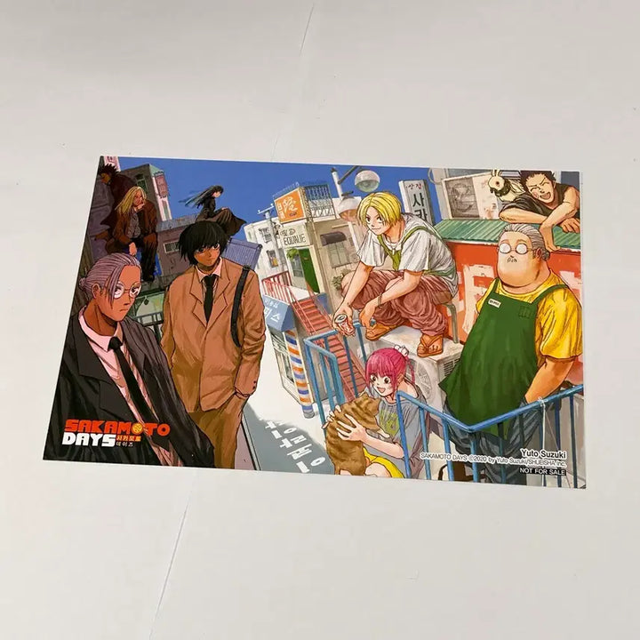 [BUNJANG] Sakamoto Days Vol. 5 First Press Limited Edition Postcard Manga / 미개봉 사카데이 5권 초판 특전 엽서 만화책 사카모토데이즈 오사라기 오더