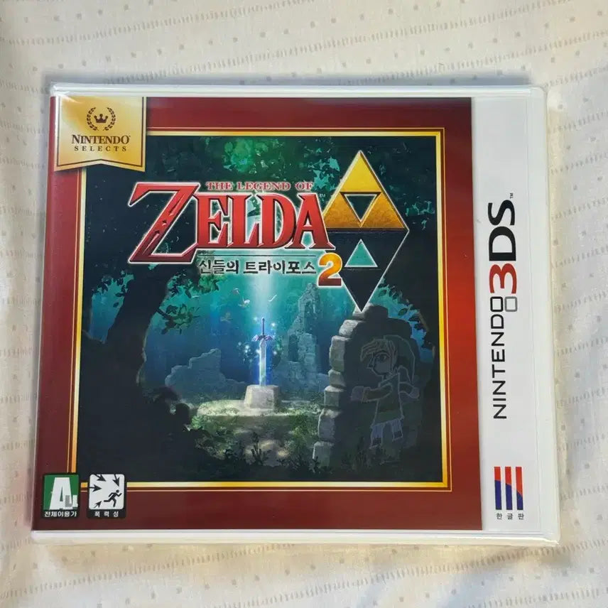 [BUNJANG] Nintendo 3DS The Legend of Zelda: A Link Between Worlds Korean Version Unsealed / 닌텐도 3DS 젤다의 전설 신들의 트라이포스 2 한글판 미개봉