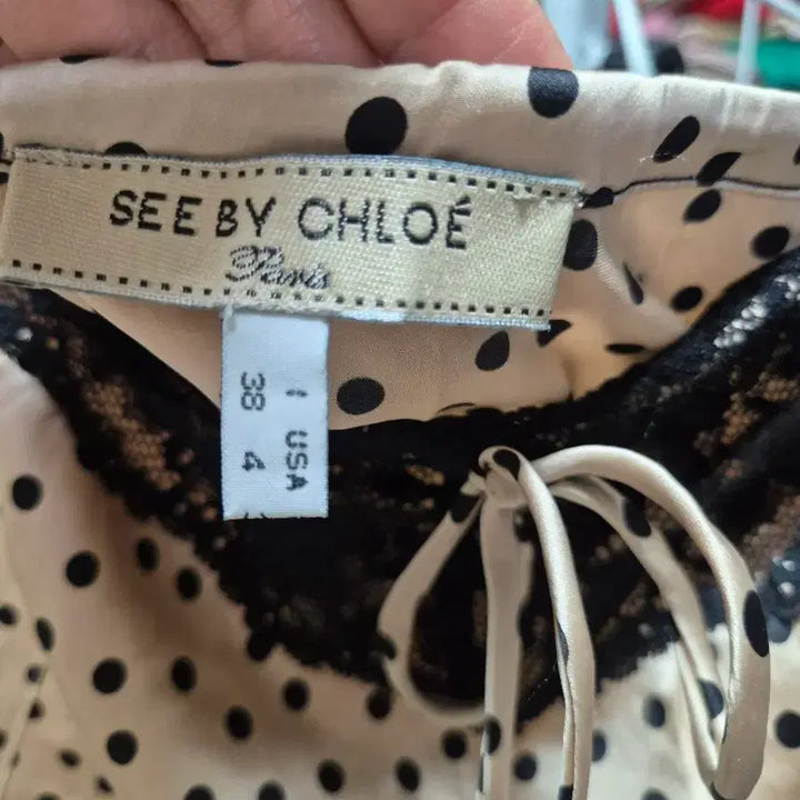 [BUNJANG] See By Chloé Lace Tank Top / 씨바이끌로에 레이스 탱크탑