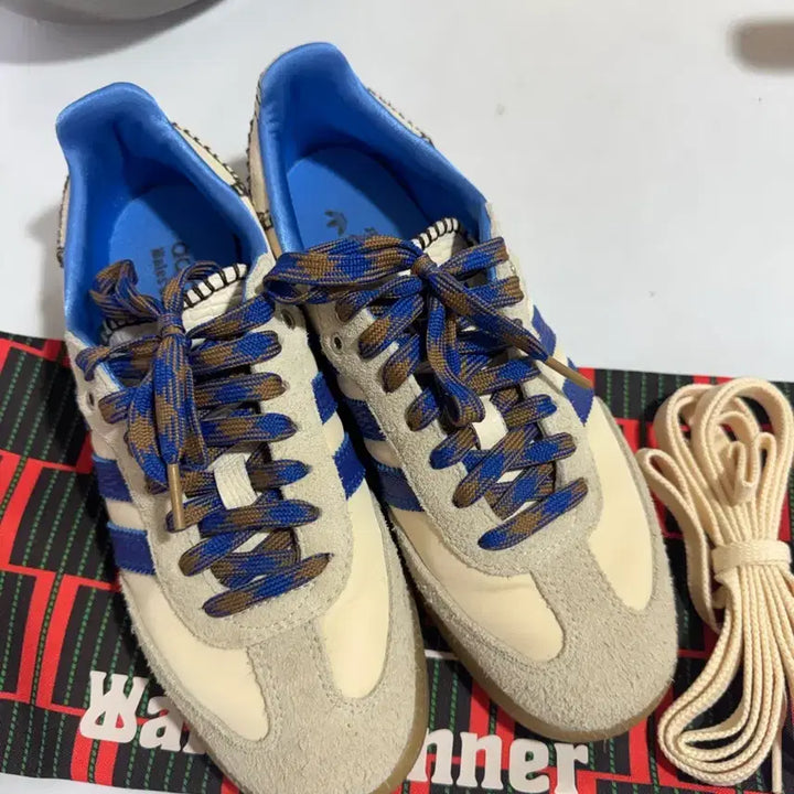 [BUNJANG] Adidas x Wales Bonner Samba Wonder Clay Royal Blue / 아디다스 x 웨일스보너 삼바 원더 클레이 로얄 블루 255
