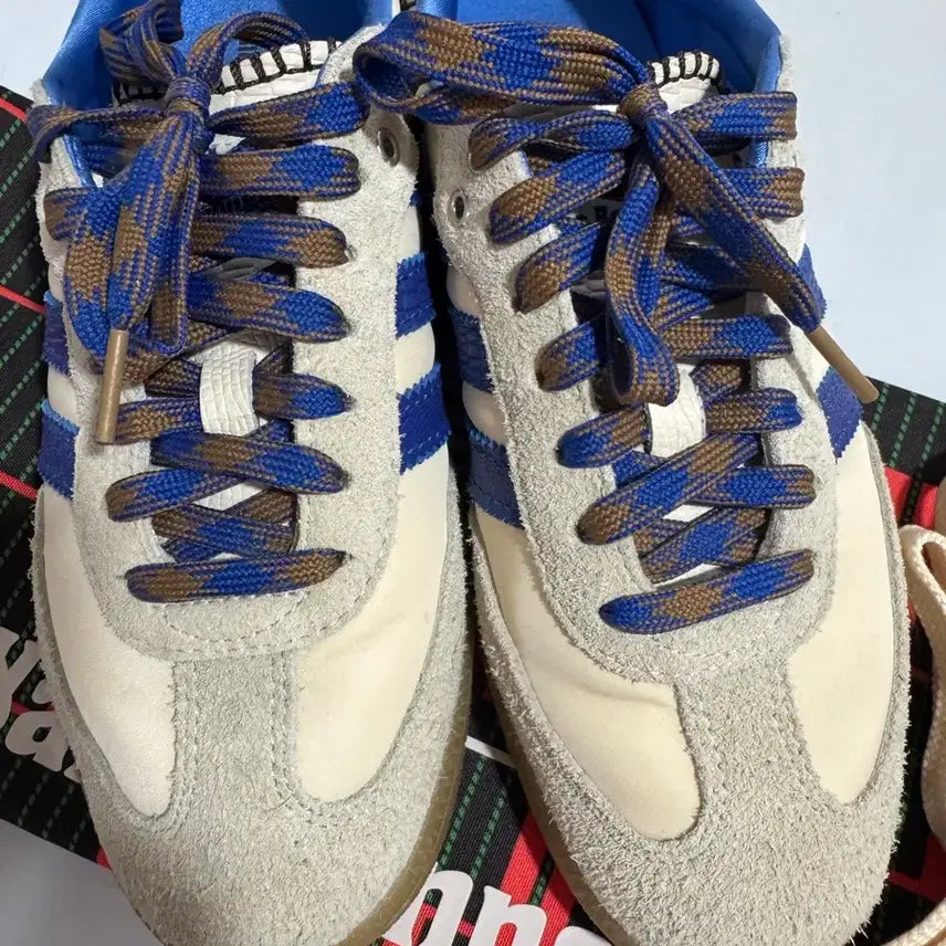 [BUNJANG] Adidas x Wales Bonner Samba Wonder Clay Royal Blue / 아디다스 x 웨일스보너 삼바 원더 클레이 로얄 블루 255