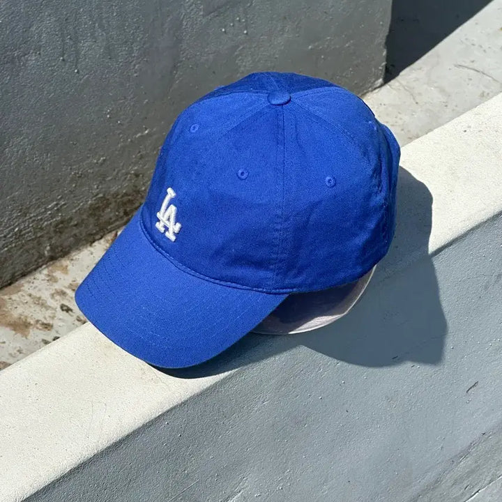 [BUNJANG] MLB LA Dodgers Blue Ball Cap / [F] MLB 엠엘비 LA다저스 블루 볼캡 모자
