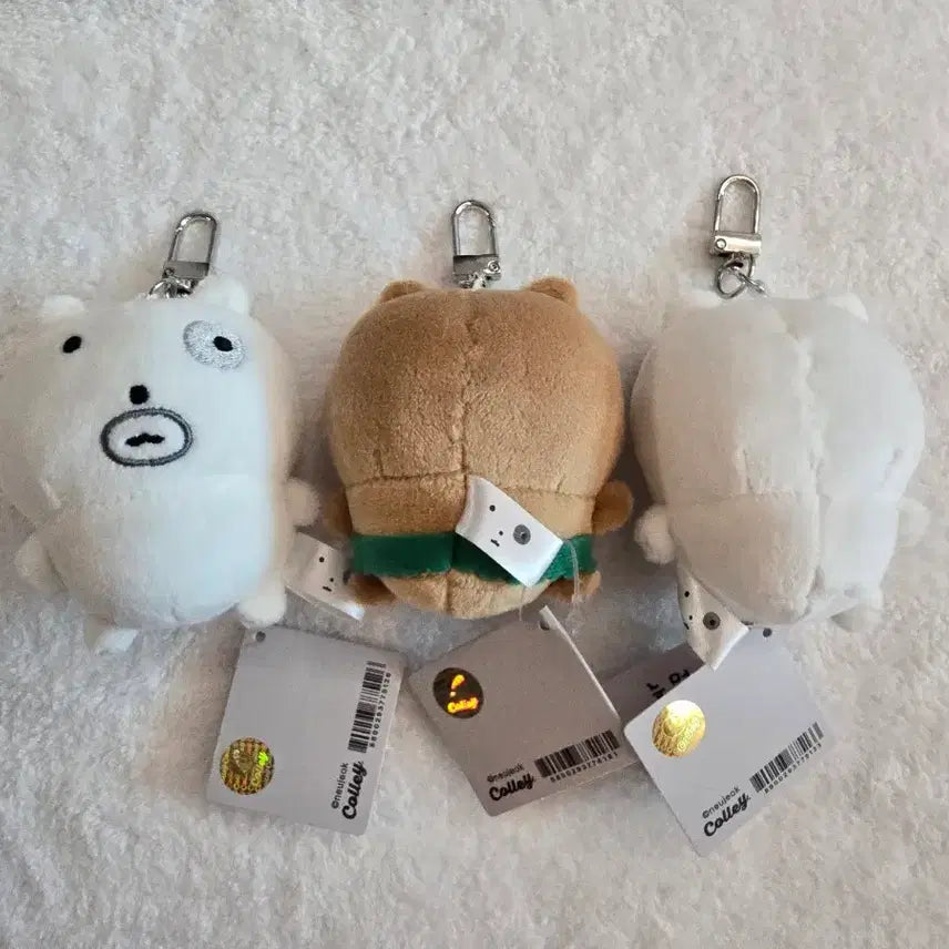 [BUNJANG] Nunchi Cat Charm Set / 눈멍냥이 키링 3종 세트