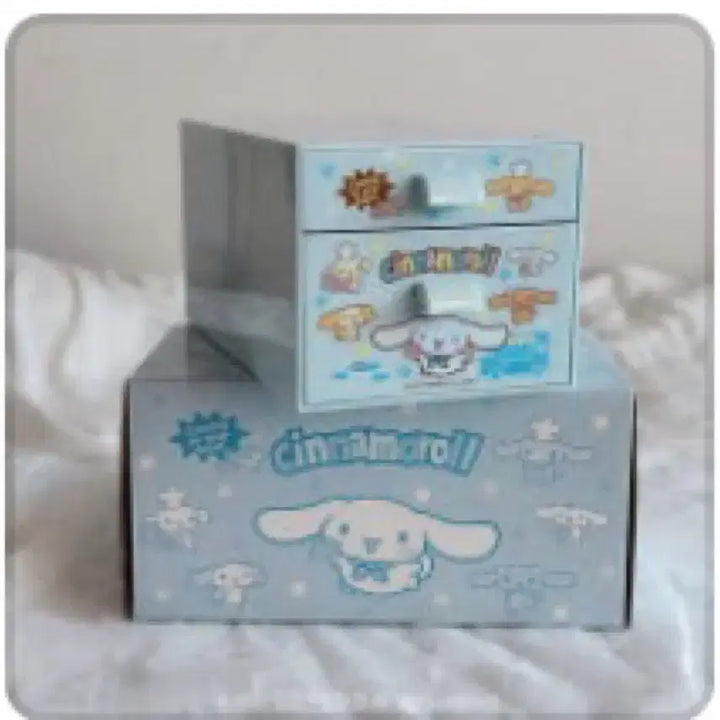 [BUNJANG] Cinnamoroll Vintage Storage Box with Pencil / 시나모롤 고전 보관함 샤프 세트