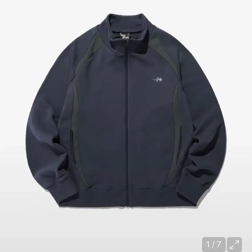 [BUNJANG] Nice Ghost Club Sweat Jersey Zip-up / 나이스고스트클럽 스웻 저지 집업