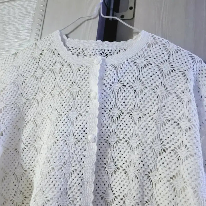 [BUNJANG] Hand-Knitted Cardigan / 손뜨개 가디건