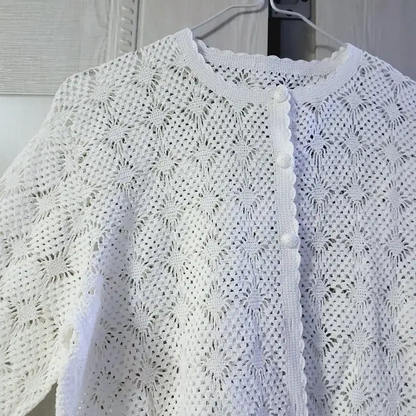 [BUNJANG] Hand-Knitted Cardigan / 손뜨개 가디건