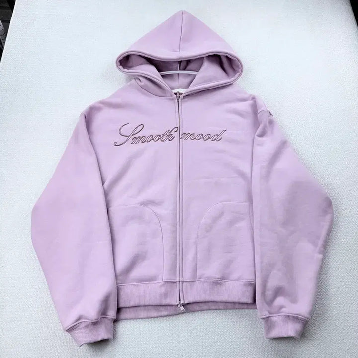 [BUNJANG] Smooth Smooth Pink Tulle Hooded Zip-Up / 스무스무드 핑크 툴리 후드 집업