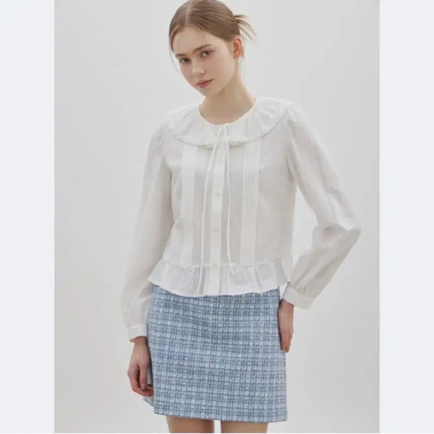 [BUNJANG] CC Collect Blouse White / cc콜렉트 블라우스