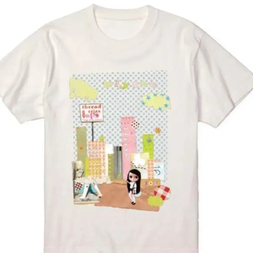 [BUNJANG] Junie Moon Blythe T-Shirt (L Size) / 일본 쥬니문 블라이스돌 반팔 티 L 사이즈