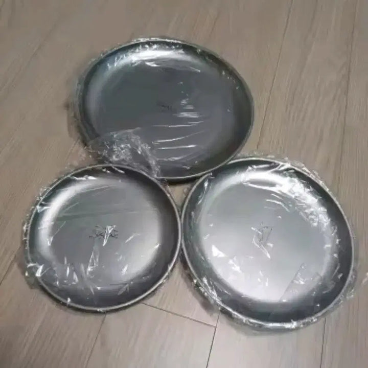 [BUNJANG] Titanium Camping Dish Set (14cm, 17cm, 20cm) / $[새제품] 티타늄캠핑용품 티타늄접시 티타늄식기