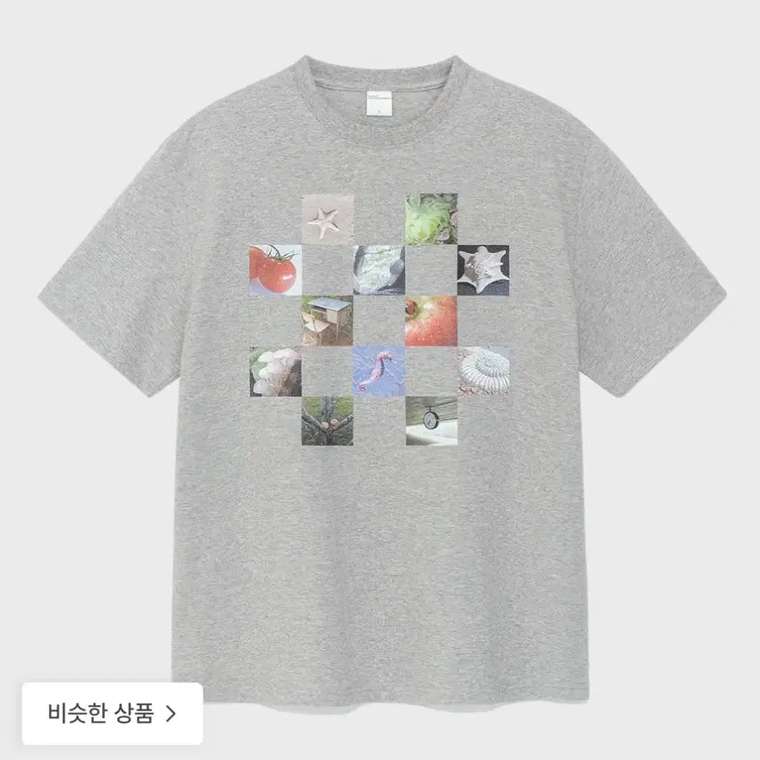 [BUNJANG] The Coldest Moment Checkboard T-Shirt / 더콜디스트모먼트 반팔 체크보드 checkboard s
