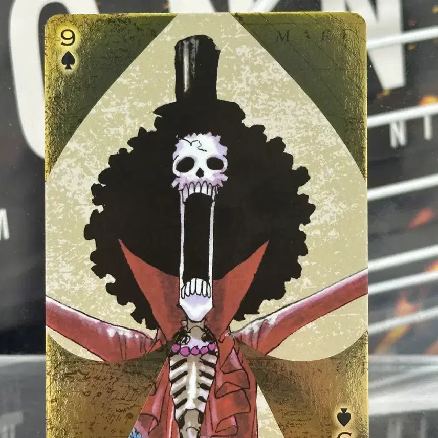 [BUNJANG] One Piece Jump Shop Golden Playing Card Brook 2024 / 원피스 점프샵 골든 플레잉 카드 2024 브룩 트럼프