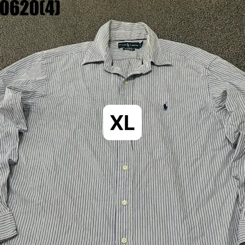 [BUNJANG] Polo Grey Shirt XL / [XL] 폴로 | 그레이 셔츠 (빈티지 0620)