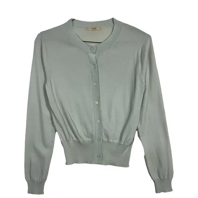 [BUNJANG] Mint Round Knit Cardigan / 민트 여름 가디건 라운드 니트 가디건 [M]