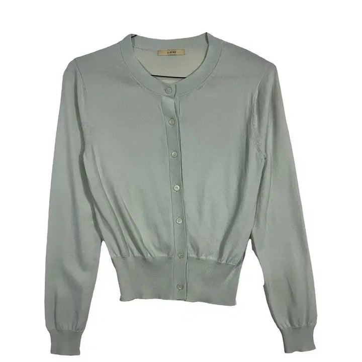 [BUNJANG] Mint Round Knit Cardigan / 민트 여름 가디건 라운드 니트 가디건 [M]