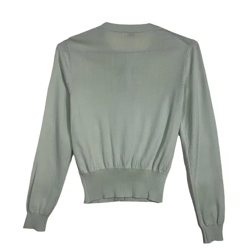 [BUNJANG] Mint Round Knit Cardigan / 민트 여름 가디건 라운드 니트 가디건 [M]