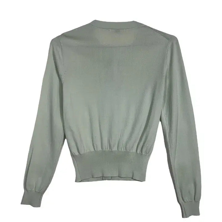 [BUNJANG] Mint Round Knit Cardigan / 민트 여름 가디건 라운드 니트 가디건 [M]