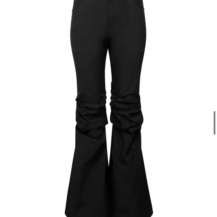 [BUNJANG] Nache Unisex Black Bootcut Skirt Pants / 나체 BOOTS CUT SKIRT PANTS (UNISE X) BLACK