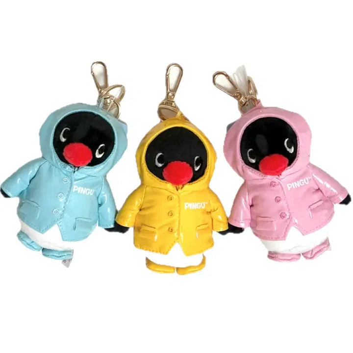 [BUNJANG] CGV Pingu Penguin Plush Keyring / (인기)CGV 우비 핑구 펭귄 인형키링