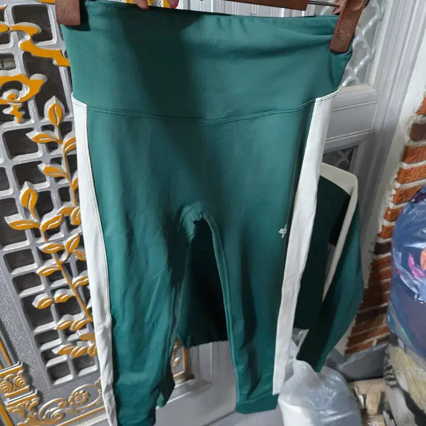 [BUNJANG] Xexymix Training Set Deep Green/White / 젝시믹스 운동복 세트 딥그린/화이트