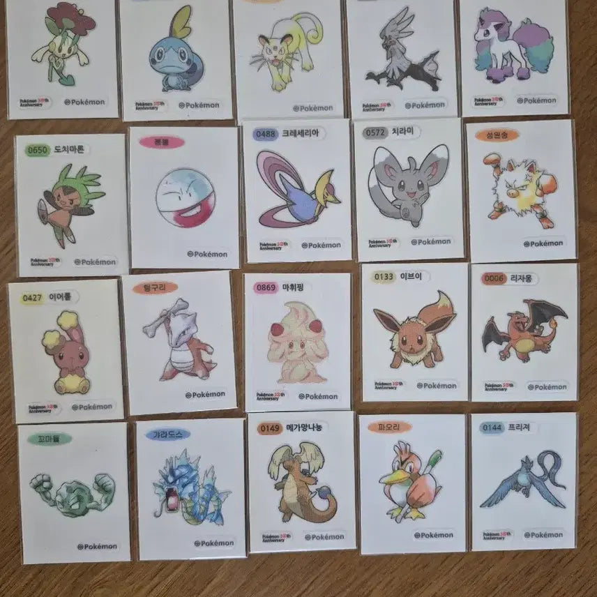 [BUNJANG] Pokemon Sticker Collection / 포켓몬 띠부씰 판매합니다